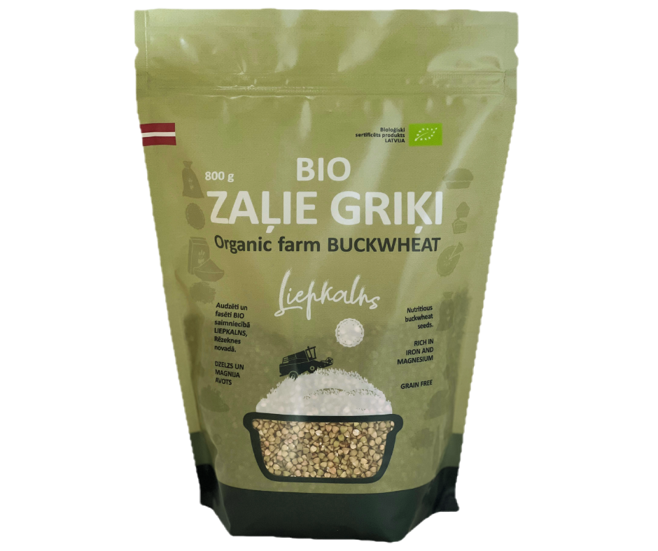 BIO Zaļie griķi 800 g