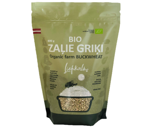 BIO Zaļie griķi 800 g