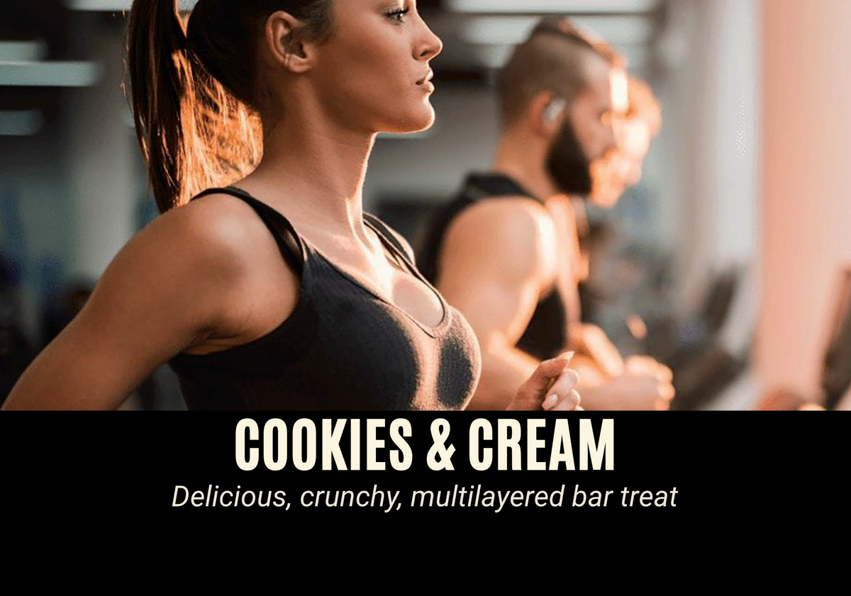 PROTEĪNA batoniņš COOKIES & CREAM 65 g