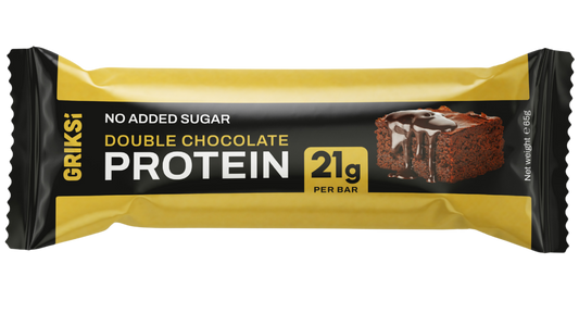 PROTEĪNA batoniņš DOUBLE CHOCOLATE 65g