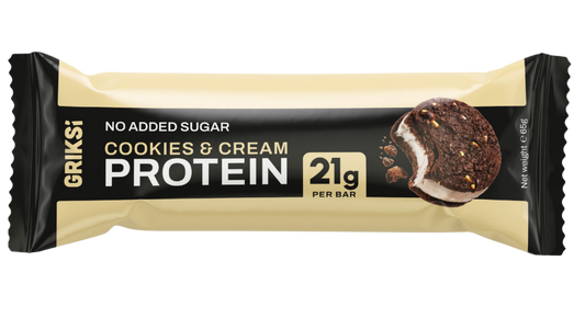 PROTEĪNA batoniņš COOKIES & CREAM 65 g